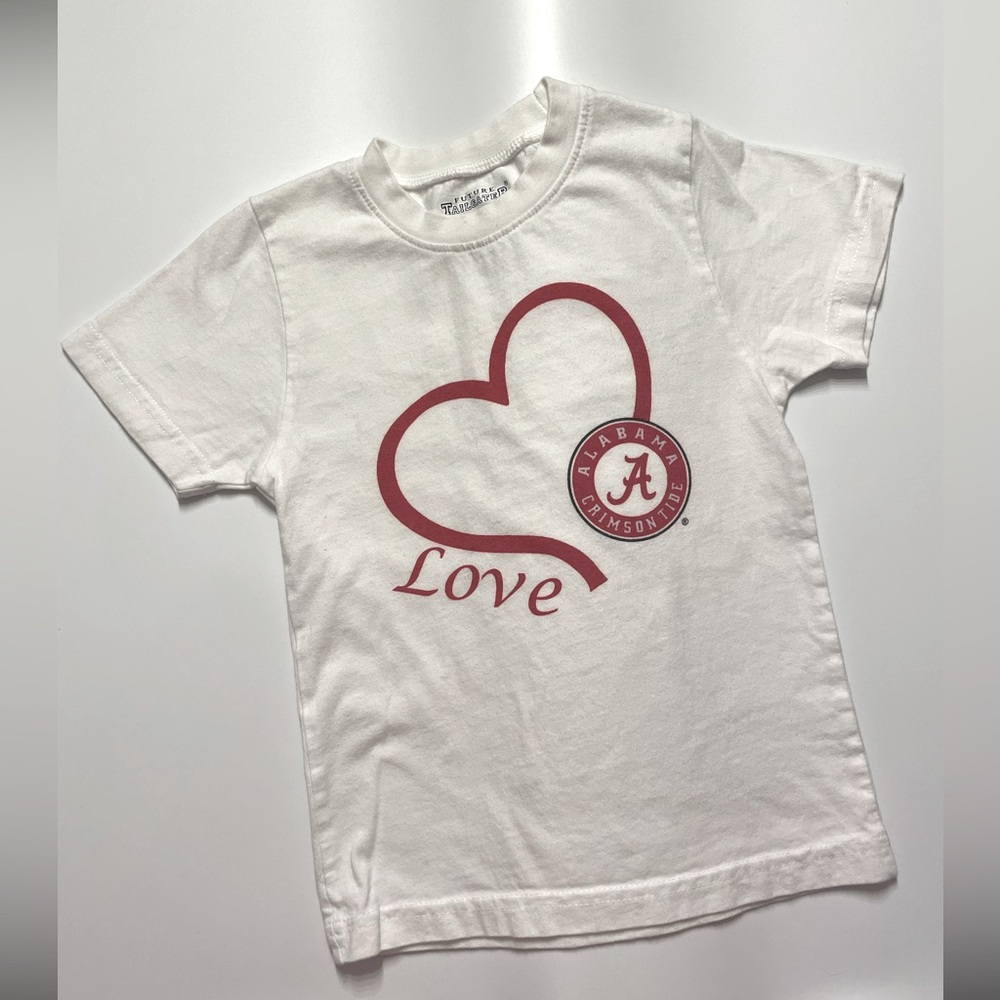 Alabama Crimson Tide Love Toddler T-Shirt